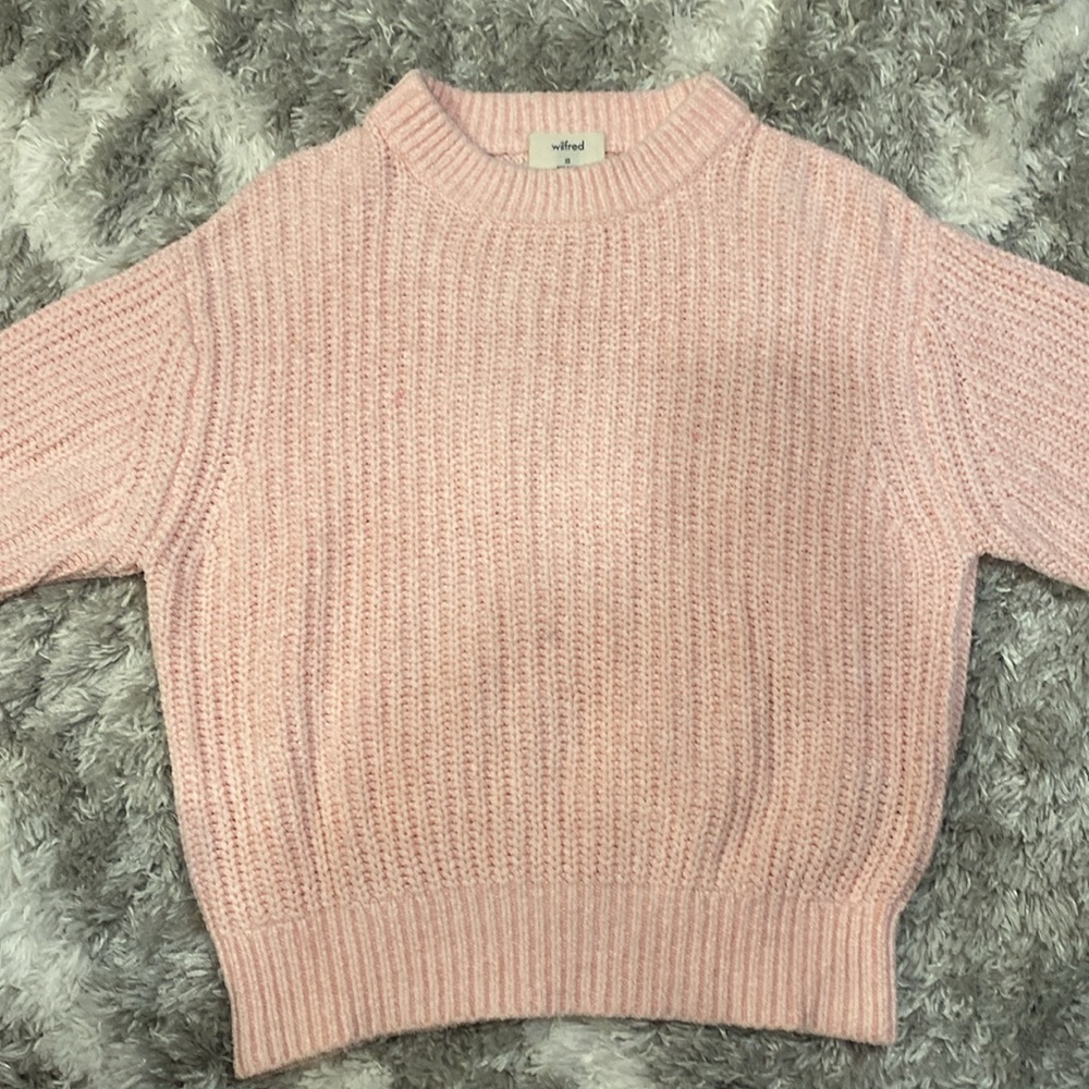 Aritzia (wilfred) knit sweater :)